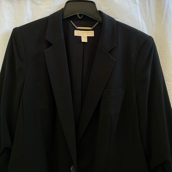 Michael Kors Blazer - Ruched Sleeve - Women's Size: 12 EUC - Picture 3 of 9